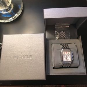 Michele Women's Deco Mid Diamond Watch